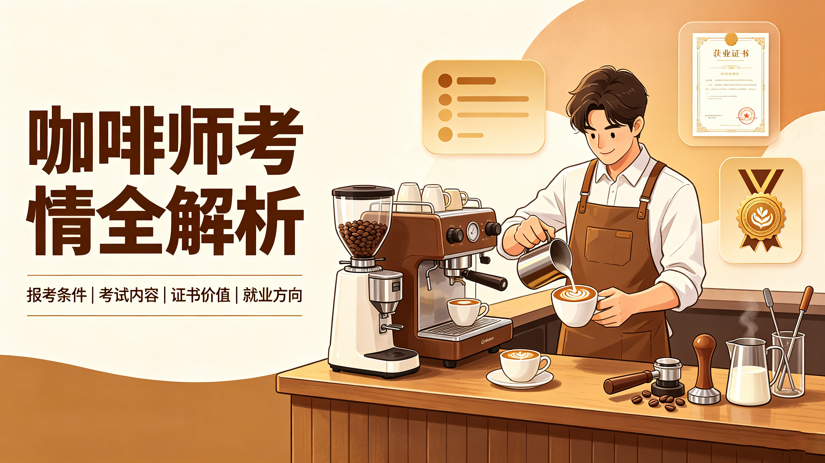 咖啡师考情全解析