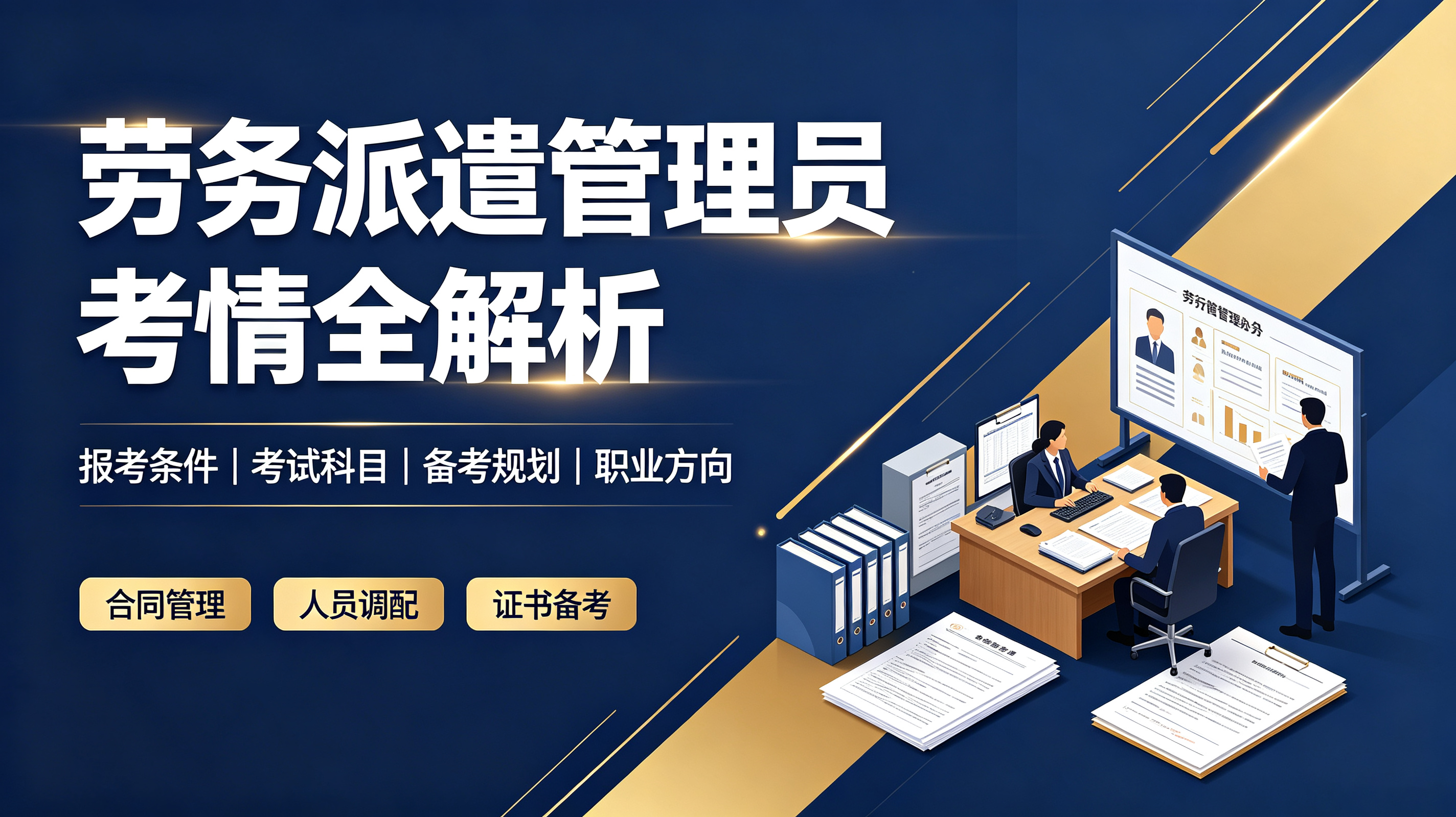 劳务派遣管理员考情全解析