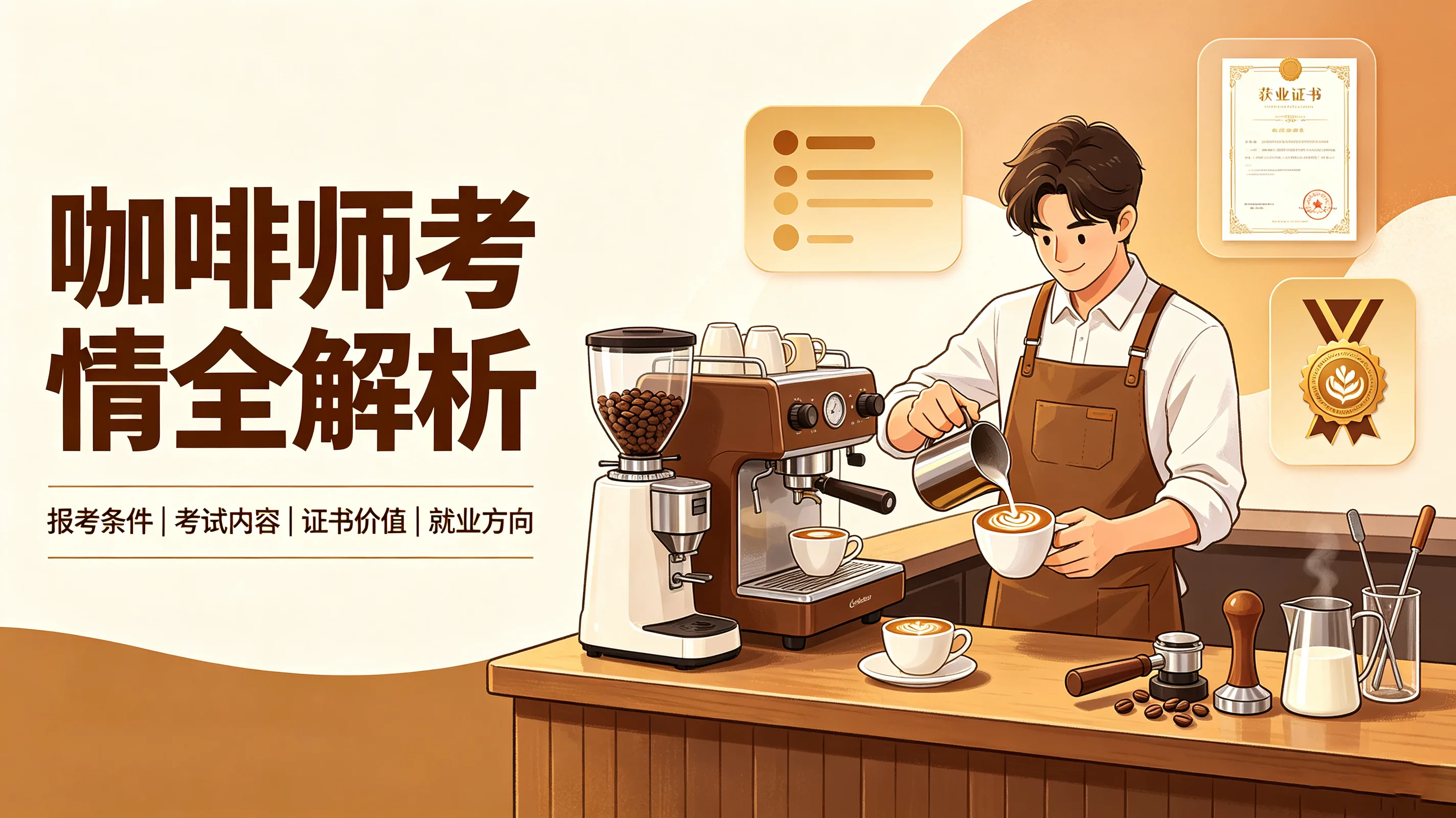 咖啡师考情全解析