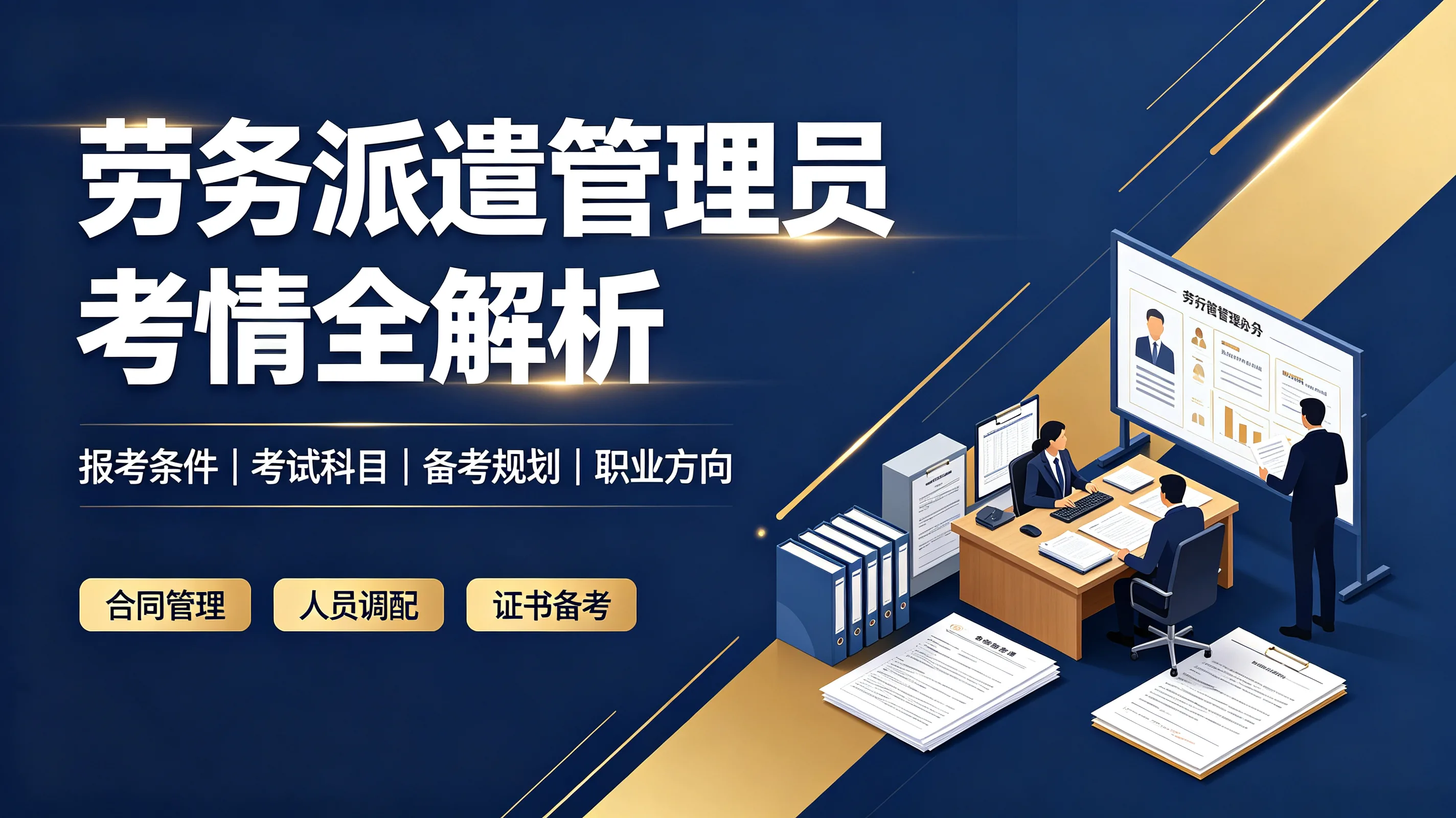劳务派遣管理员考情全解析