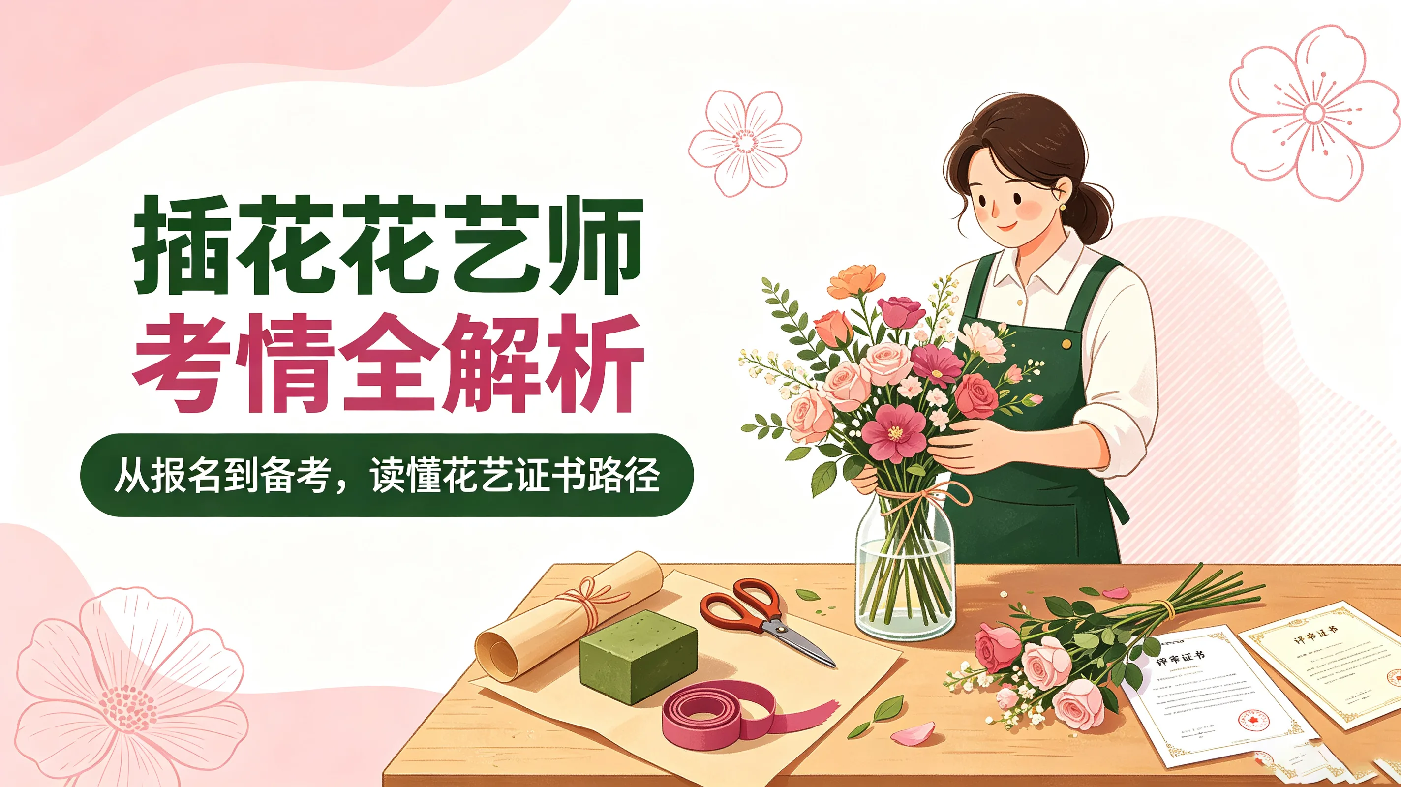 插花花艺师考情全解析