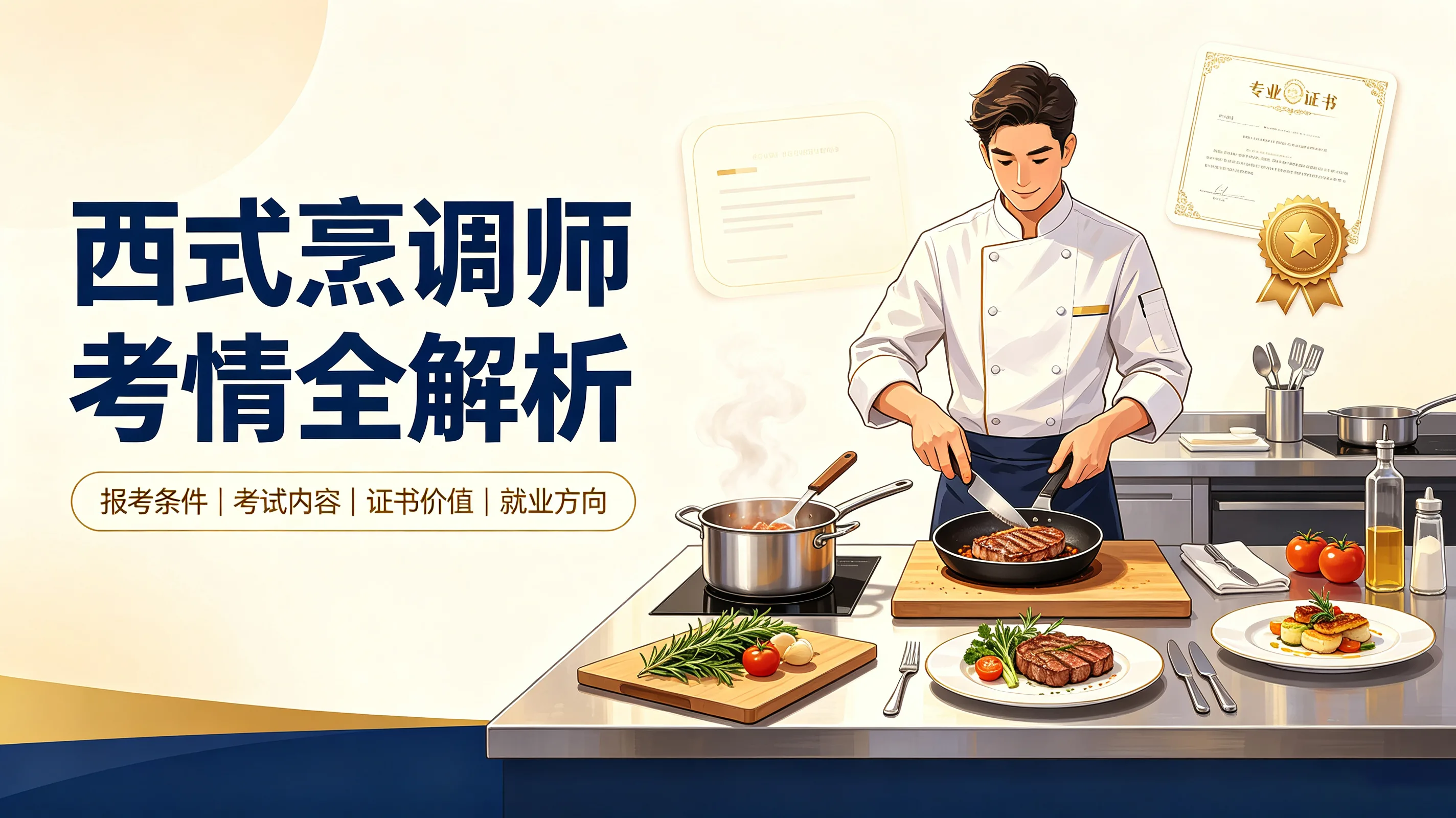 西式烹调师考情全解析