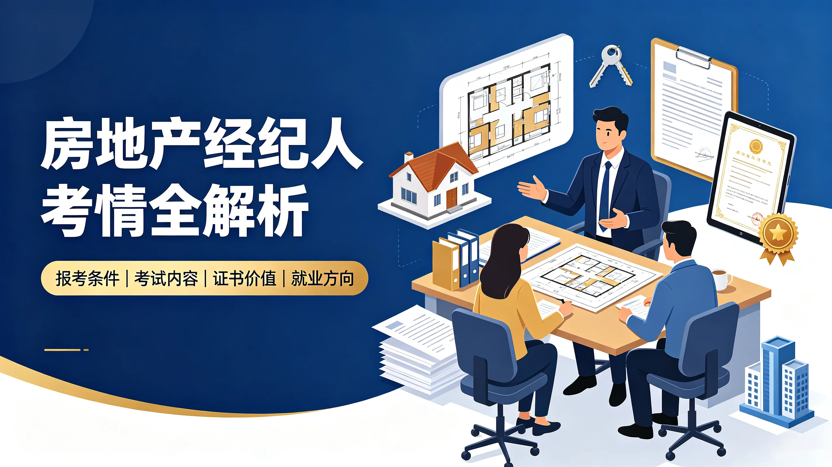 房地产经纪人考情全解析