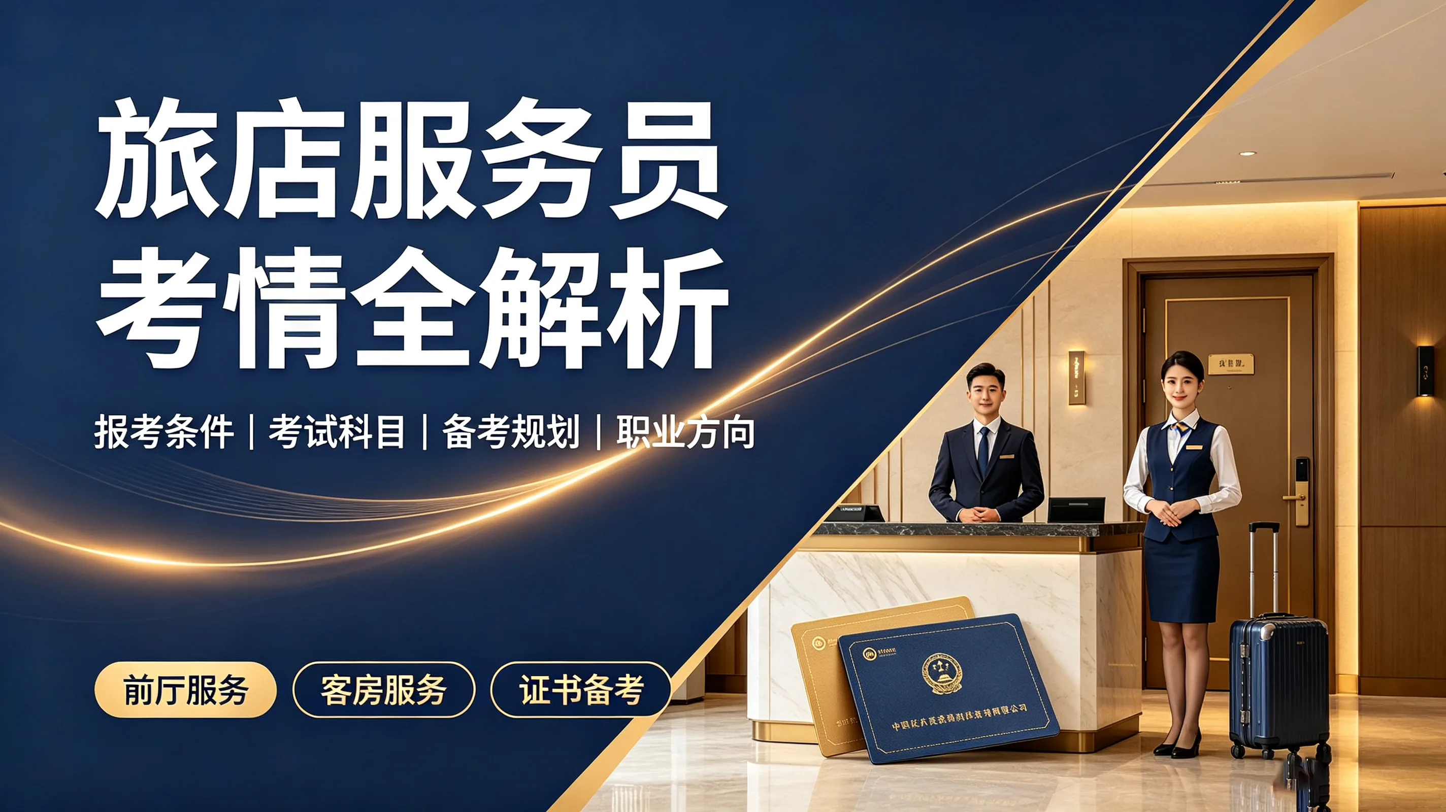 旅店服务员考情全解析