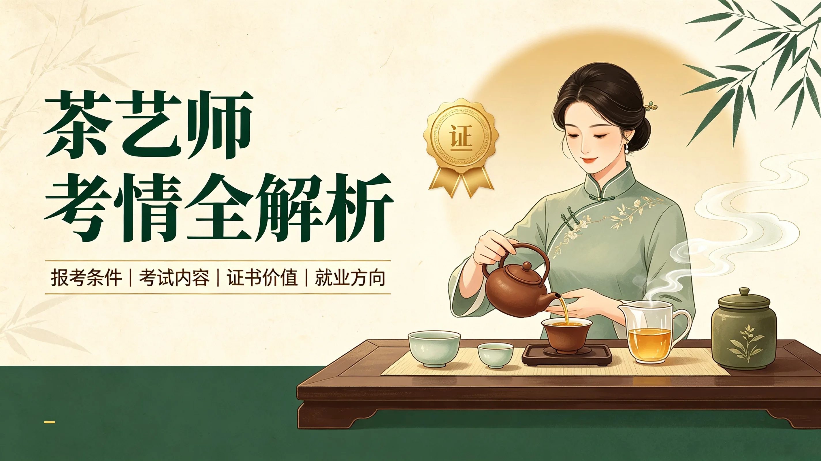 茶艺师考情全解析