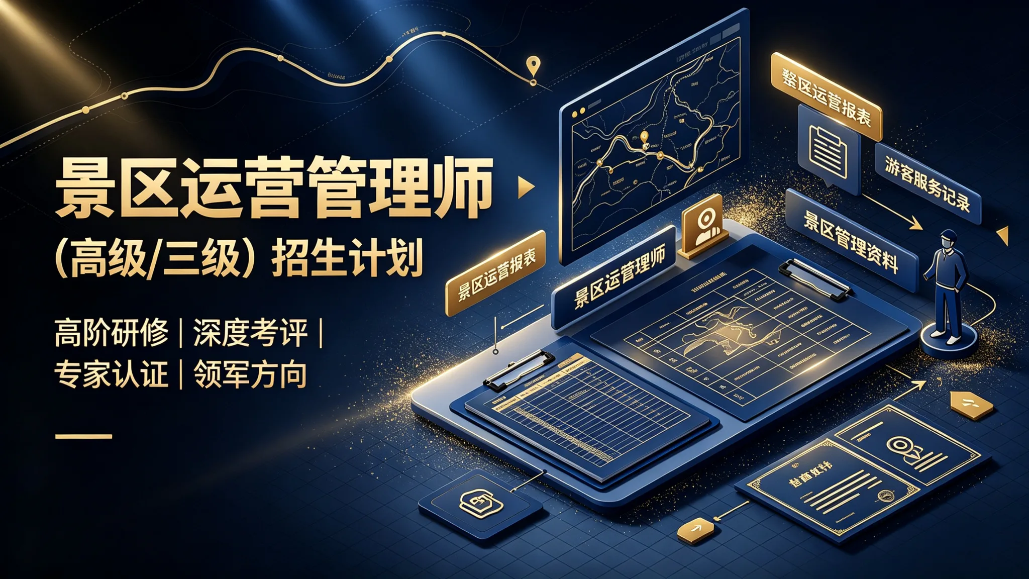 景区运营管理师招生计划(高级/三级)