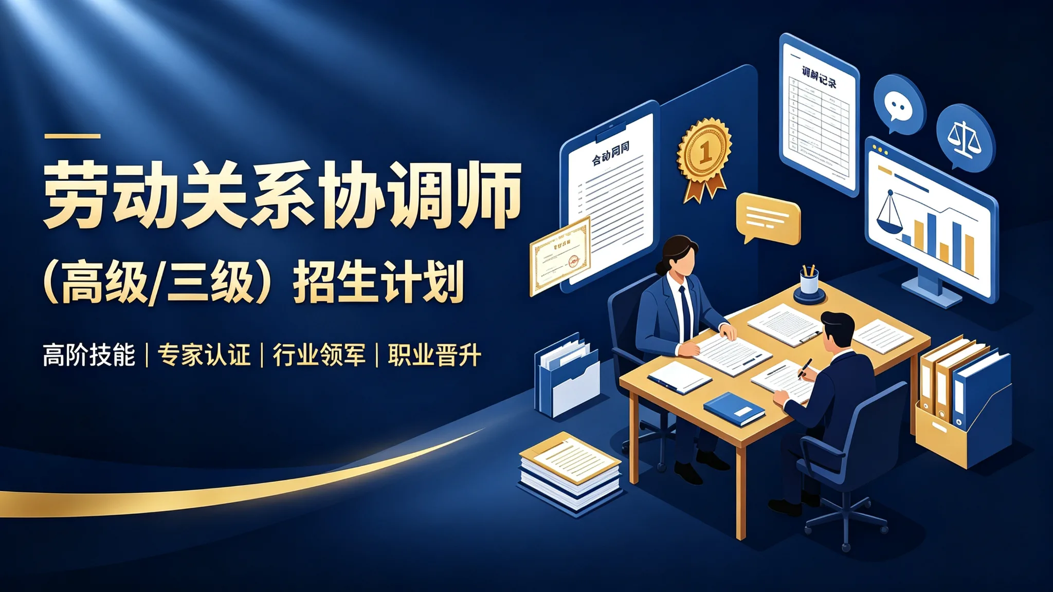 劳动关系协调师招生计划(高级/三级)