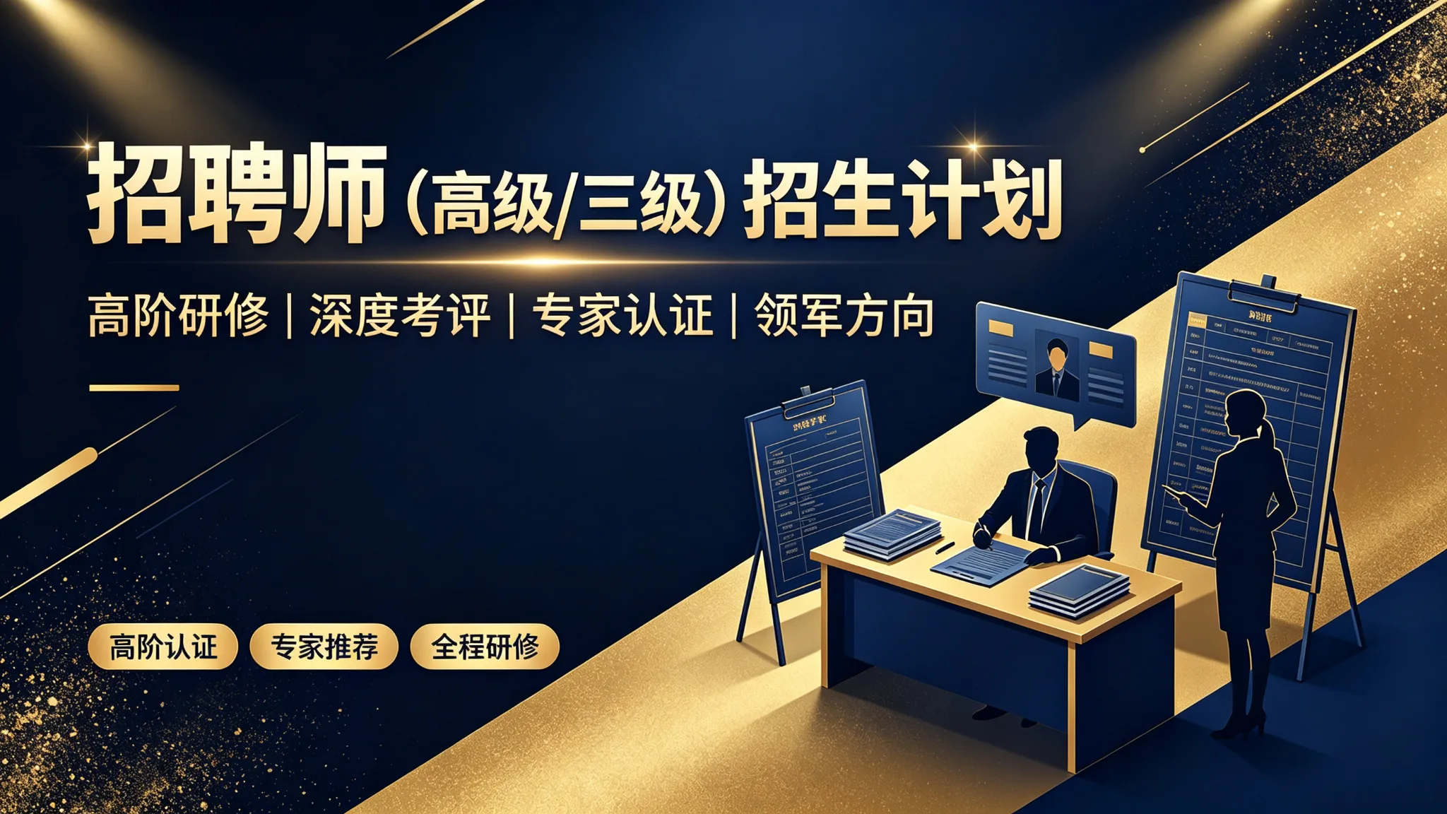 招聘师招生计划(高级/三级)