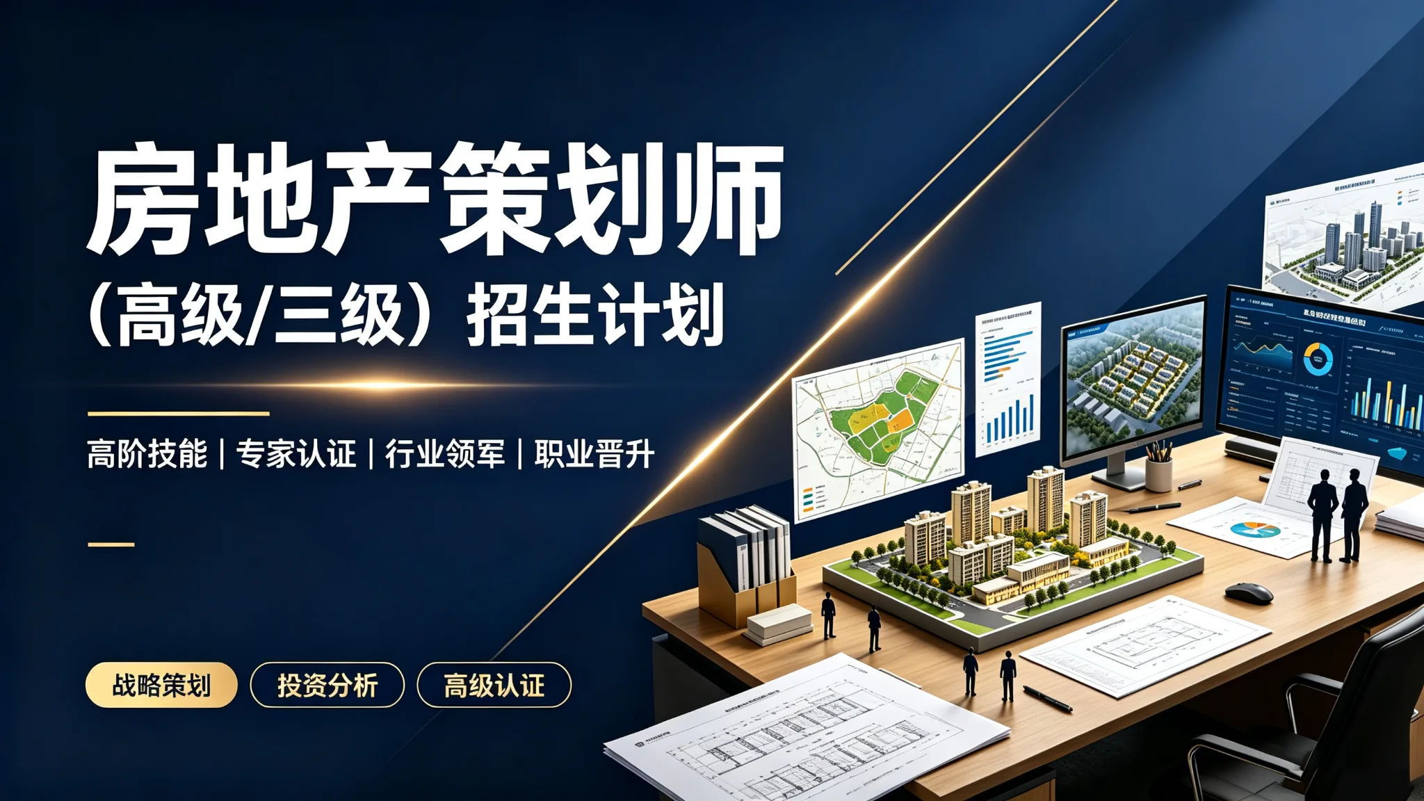 房地产策划师招生计划(高级/三级)