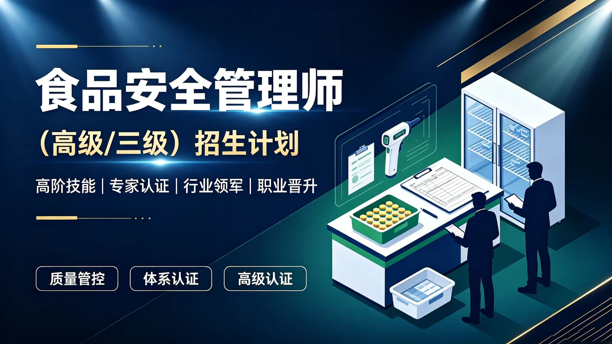 食品安全管理师招生计划(高级/三级)