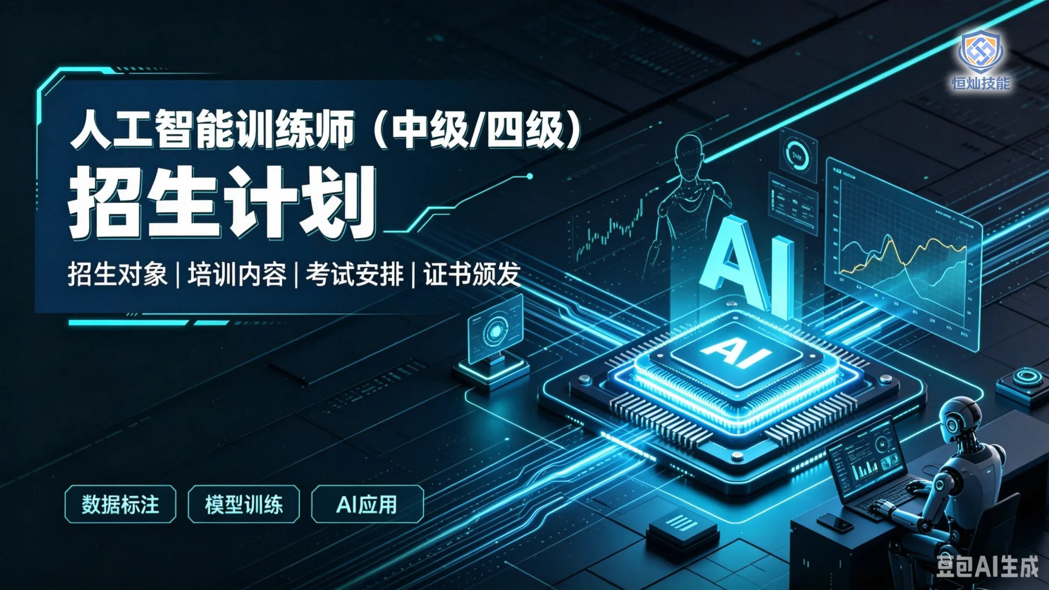 人工智能训练师招生计划(中级/四级)