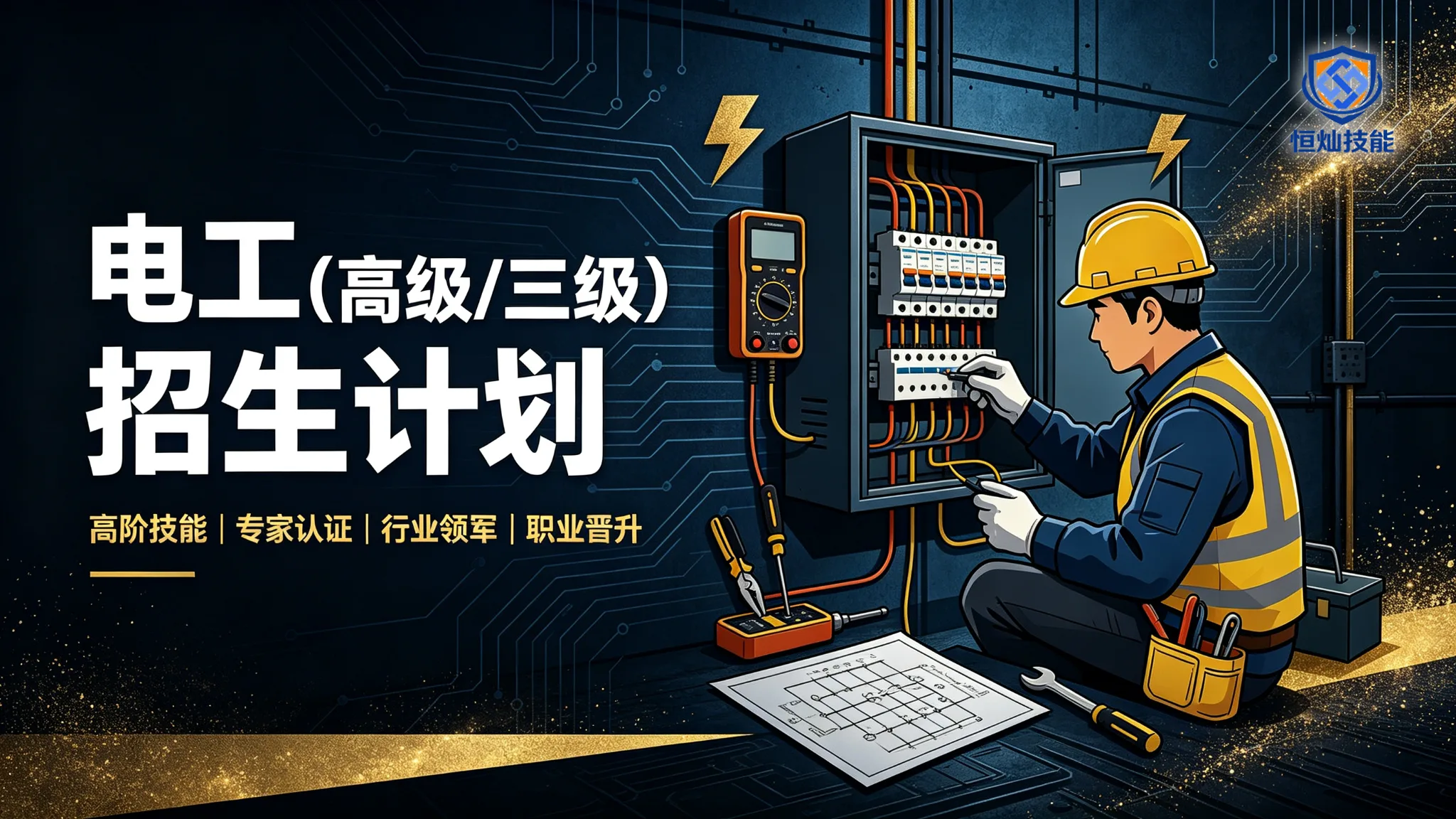 电工招生计划(高级/三级)