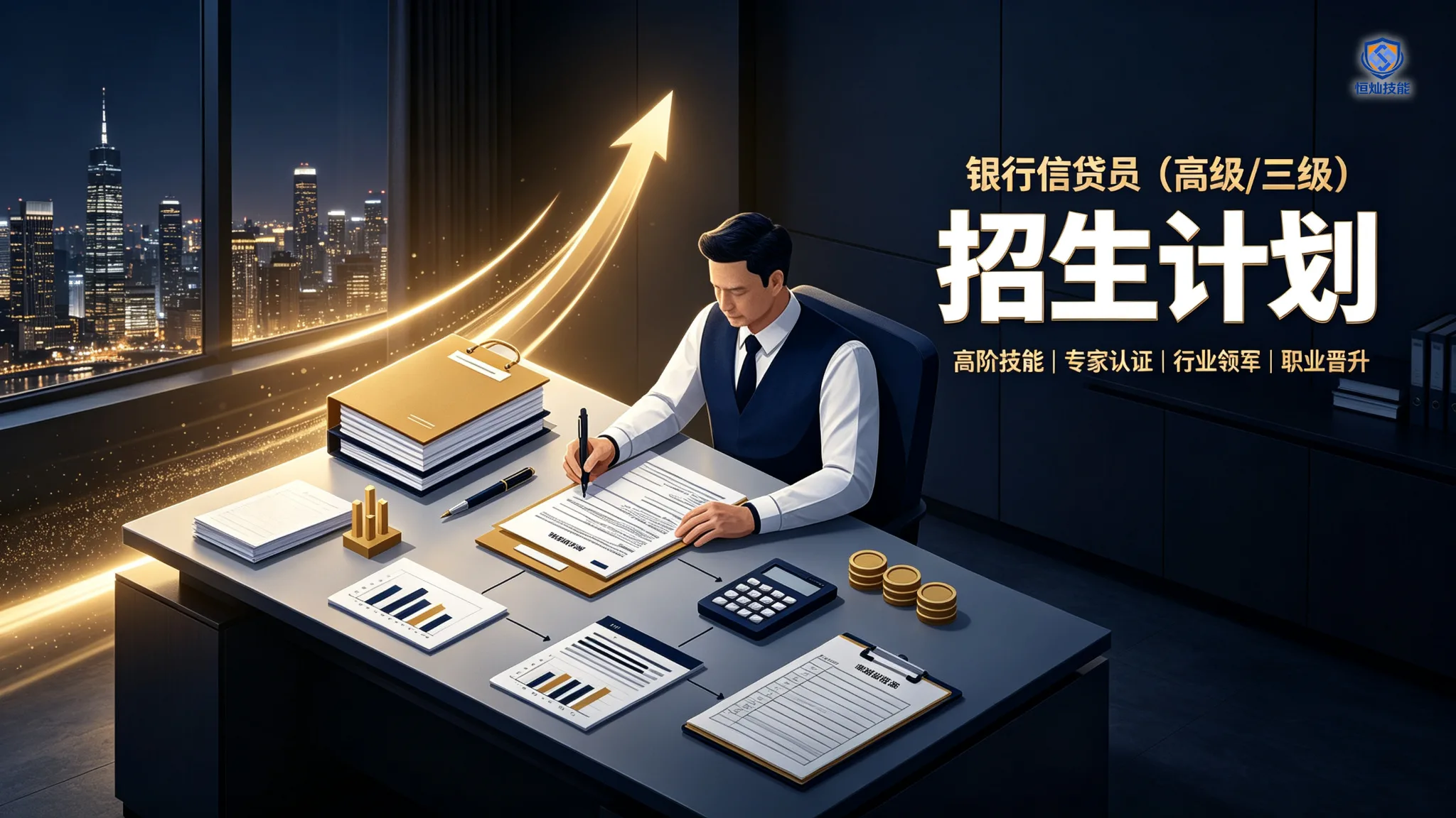 银行信贷员招生计划(高级/三级)