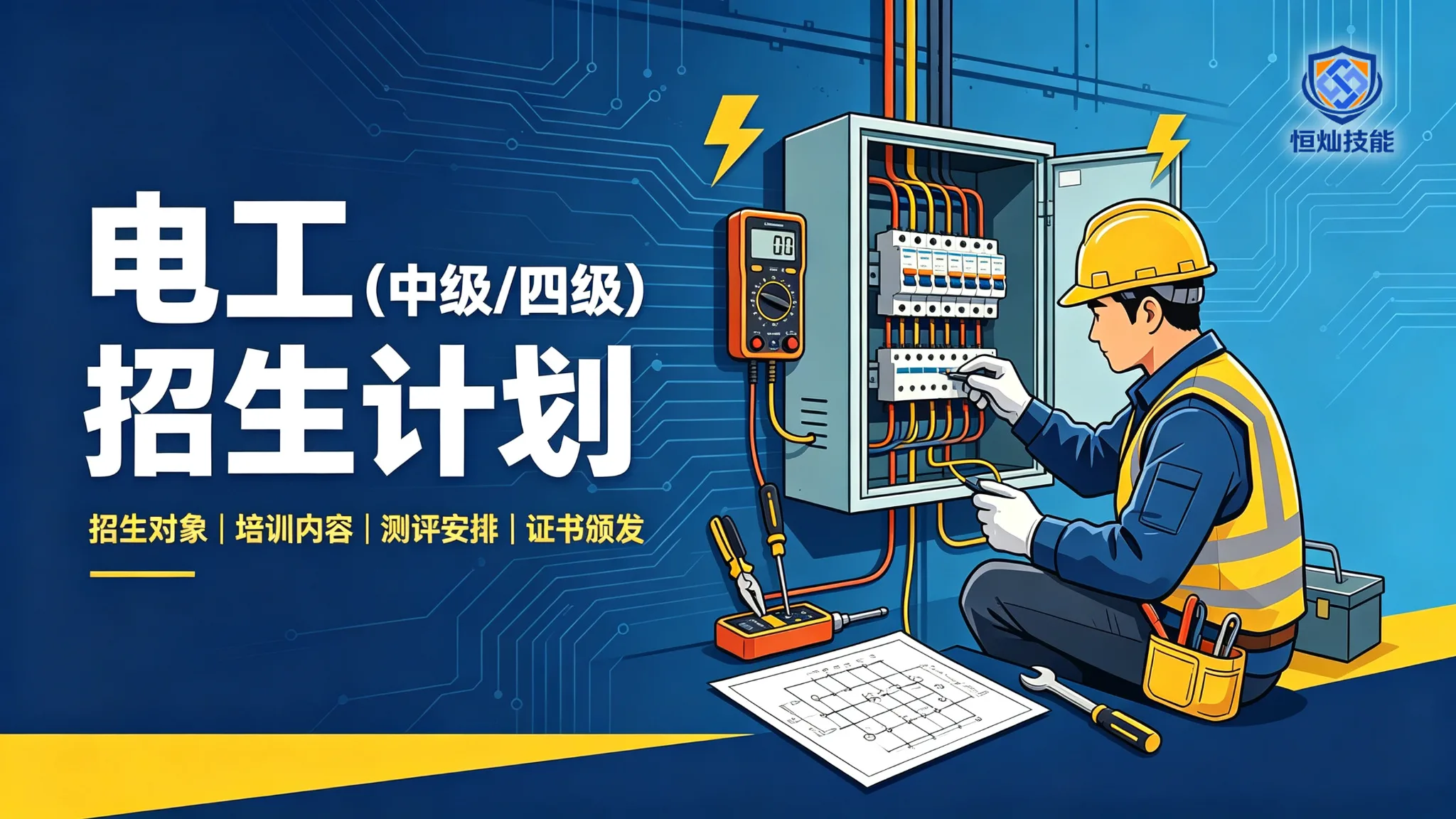 电工招生计划(中级/四级)