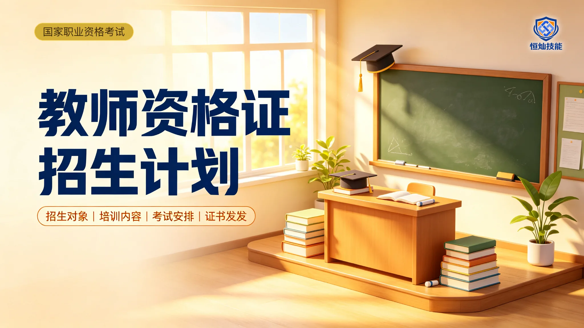 教师资格证招生计划